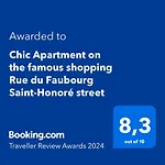 Chic Apartment On The Famous Shopping Rue Du Faubourg Saint-Honore Street